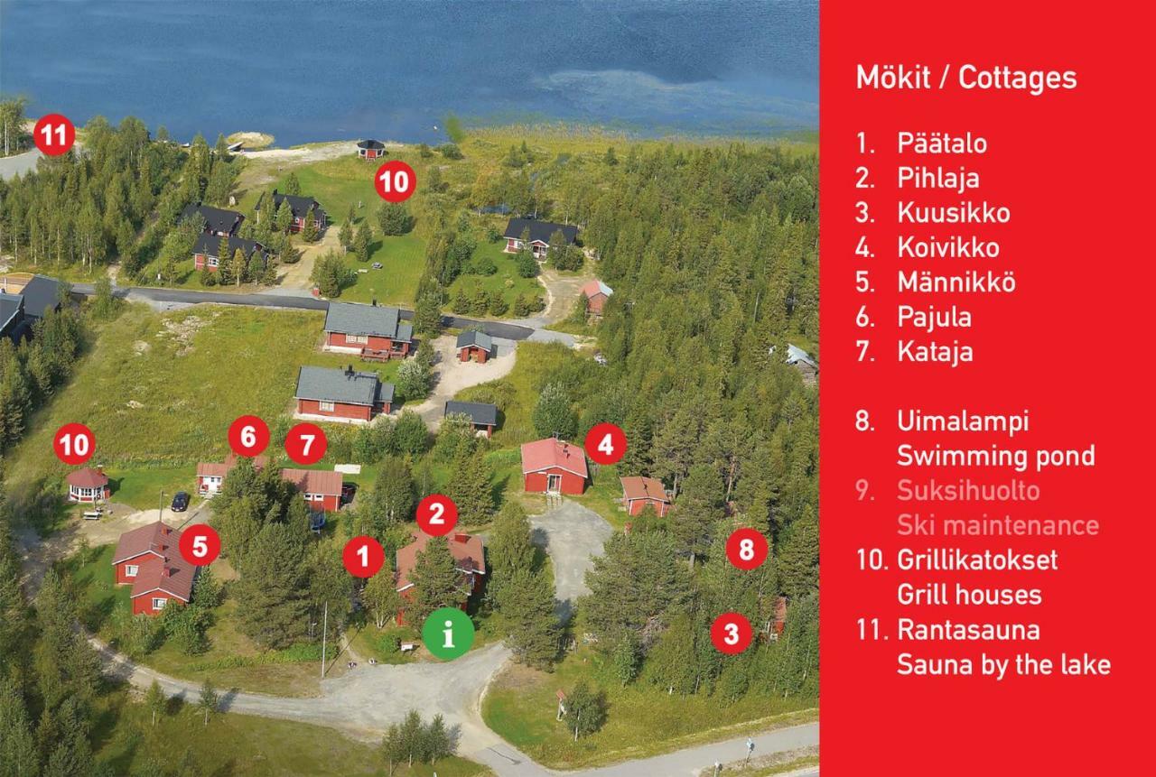 Yllaeksen Yoepuu Villa Äkäslompolo Kültér fotó
