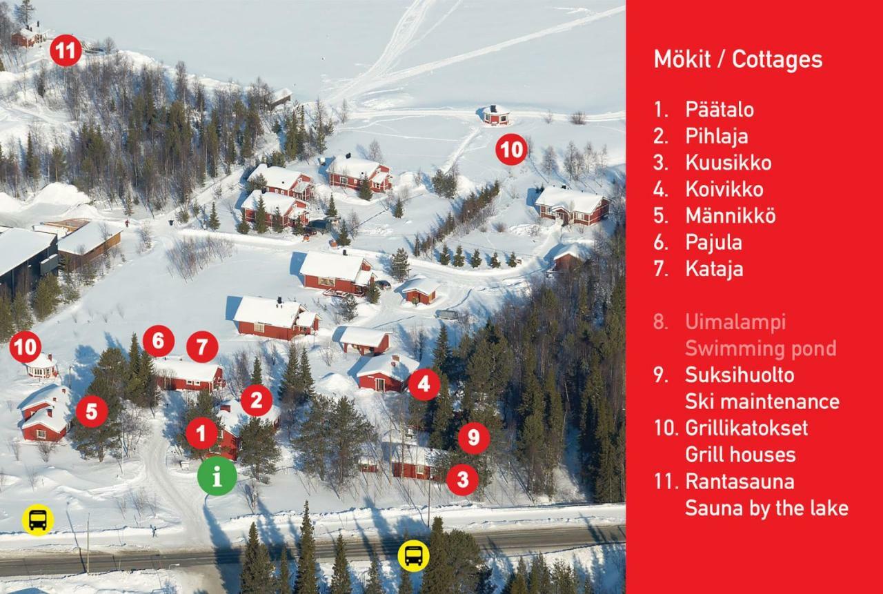 Yllaeksen Yoepuu Villa Äkäslompolo Kültér fotó